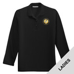 L500LS - H283E001 - EMB - Ladies Long Sleeve Pique Polo